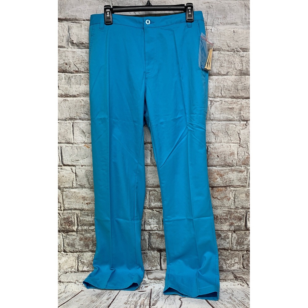 FILA SPORT Golf Pants Mens 30x34 Horizon‎ Blue Athletic Straight Leg Dress